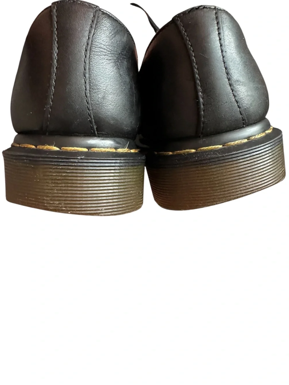 Dr. Martens For Life‎ 3 Eye Leather Derby Oxford Shoes Men's 8 Black 13377